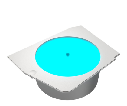 Akcesorium do obudowy Cougar Podświetlana platforma do FV270 White